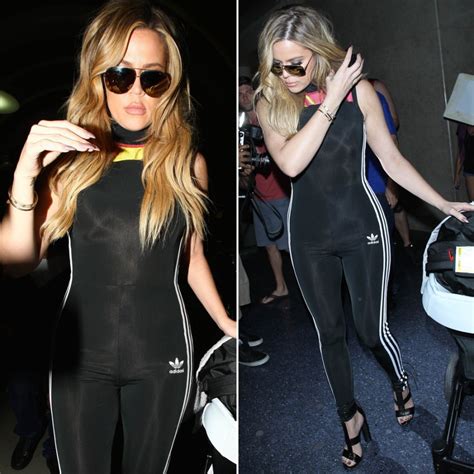 camel toe khloe|Khloé Kardashian Jokes Her Camel Toe Kamille Has .